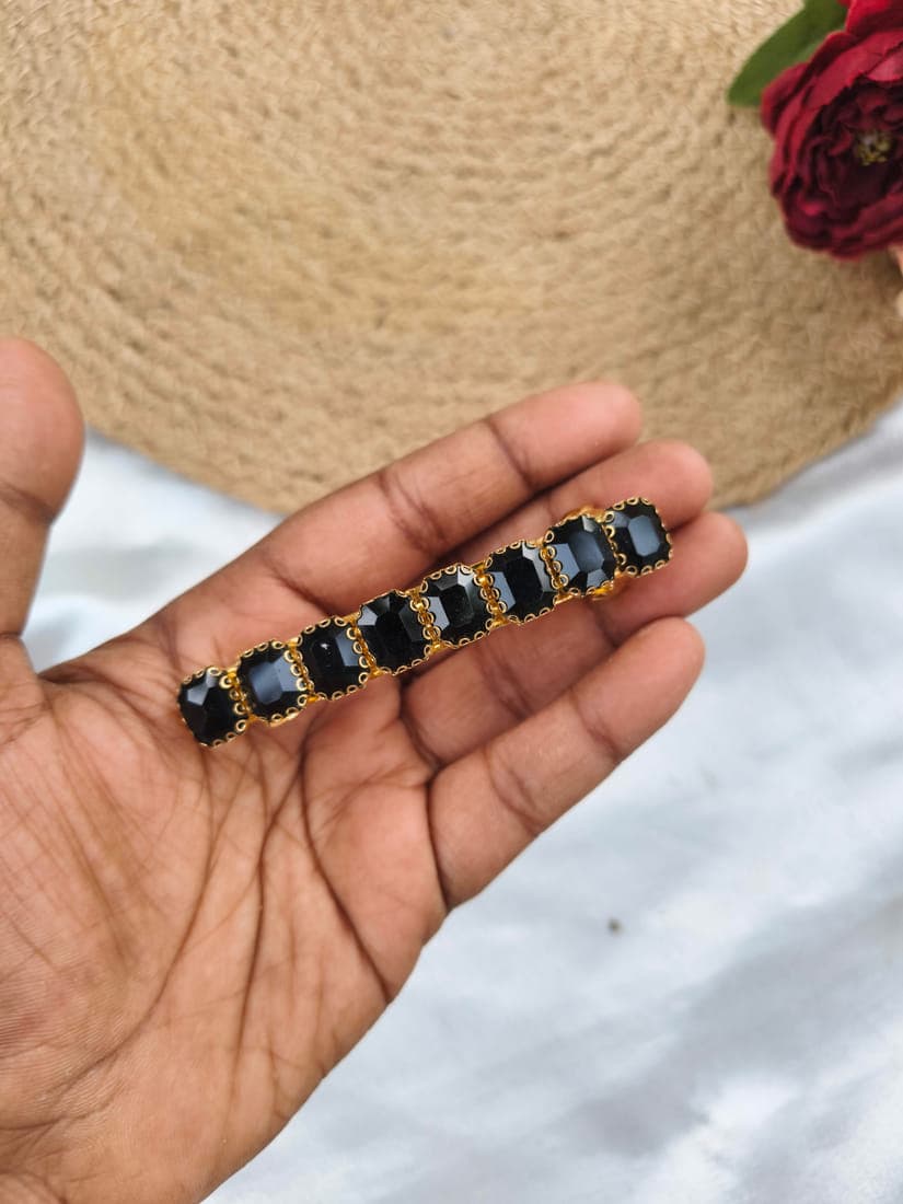Rectangle Crystal (Black)